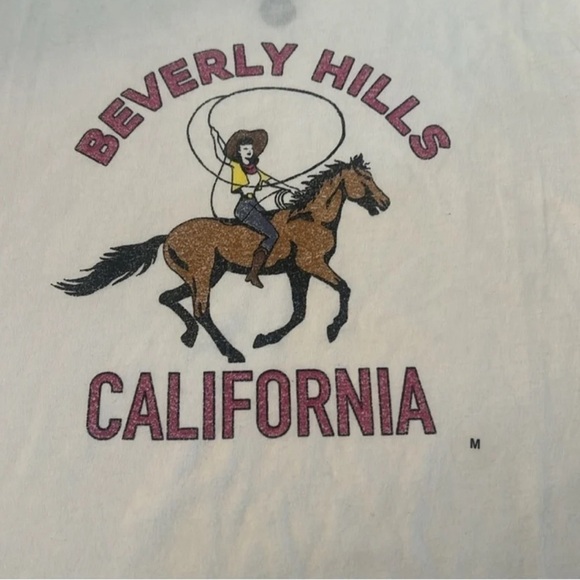 Aeropostale Beverly Hills California Graphic T-Shirt Size M NWT - Picture 4 of 7